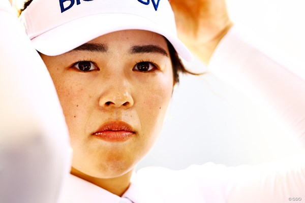 2025年 AIG女子オープン（全英女子） 初日 山下美夢有 あしたも「自分のプレーに集中して」