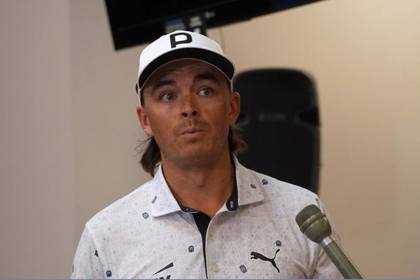 2025年 ウィンダム選手権 事前 リッキー・ファウラー シーズン終盤のシャフト変更の意図を語るリッキー・ファウラー（提供PGAツアー）