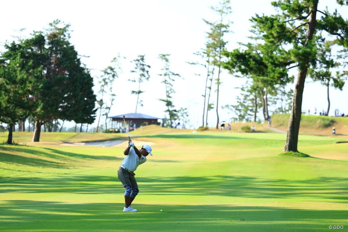 7番バックショット 2025年 リシャール・ミル チャリティトーナメント 2日目 宮里優作