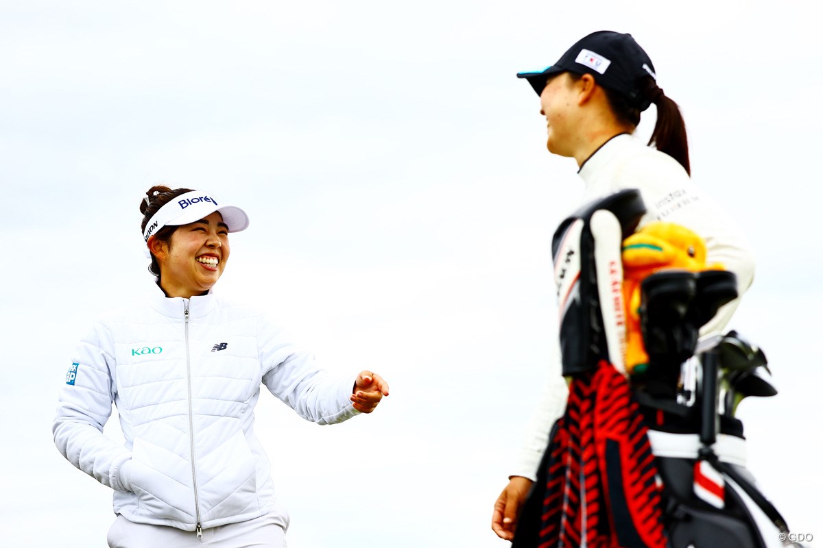 2025年 AIG女子オープン（全英女子） 2日目 山下美夢有 竹田麗央