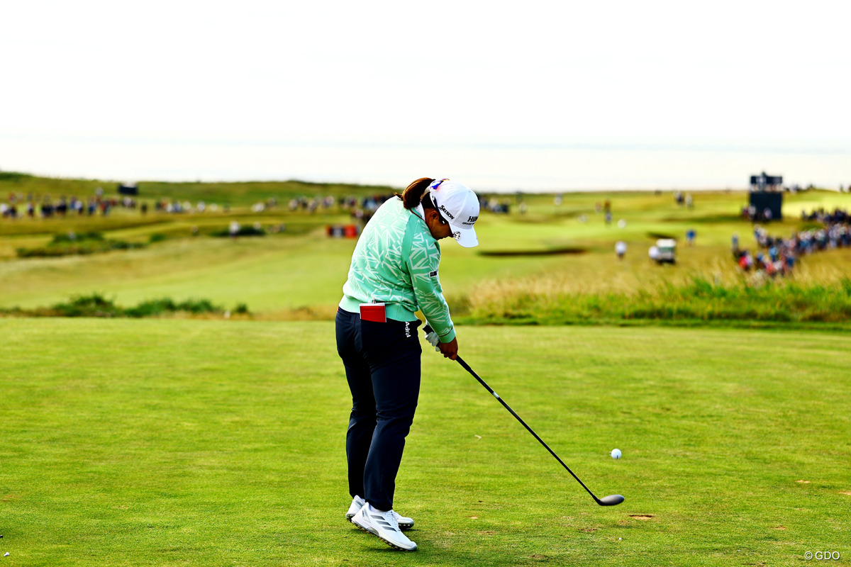 インパクト 2025年 AIG女子オープン（全英女子） 2日目 畑岡奈紗