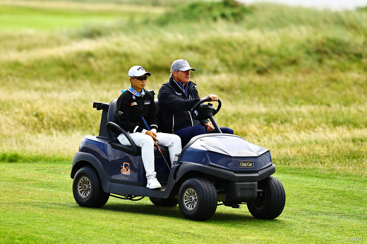 2番で大トラブル 2025年 AIG女子オープン（全英女子） 2日目 笹生優花