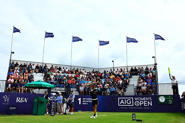「全英女子」のムービングデーが始まった。岩井千怜が日本勢で最初にスタート