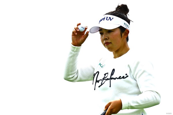 山下美夢有は前半に1つ落とした