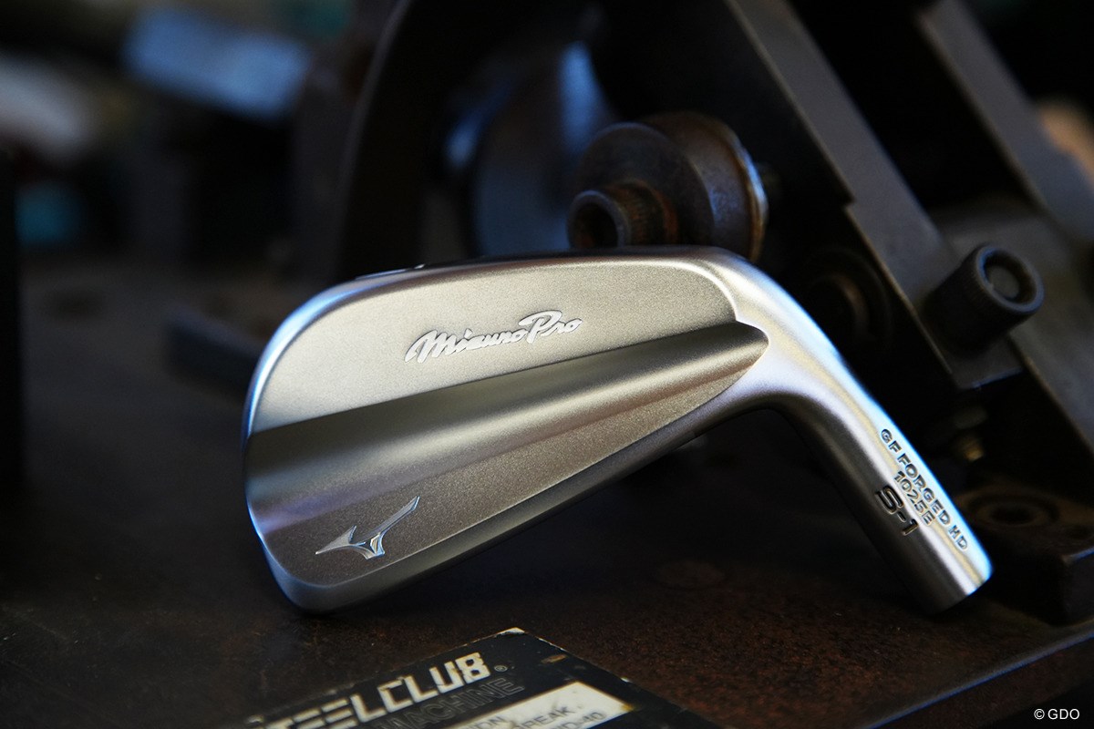 ミズノの新マッスルバックアイアン「Mizuno Pro S-1」をツアーで発見 