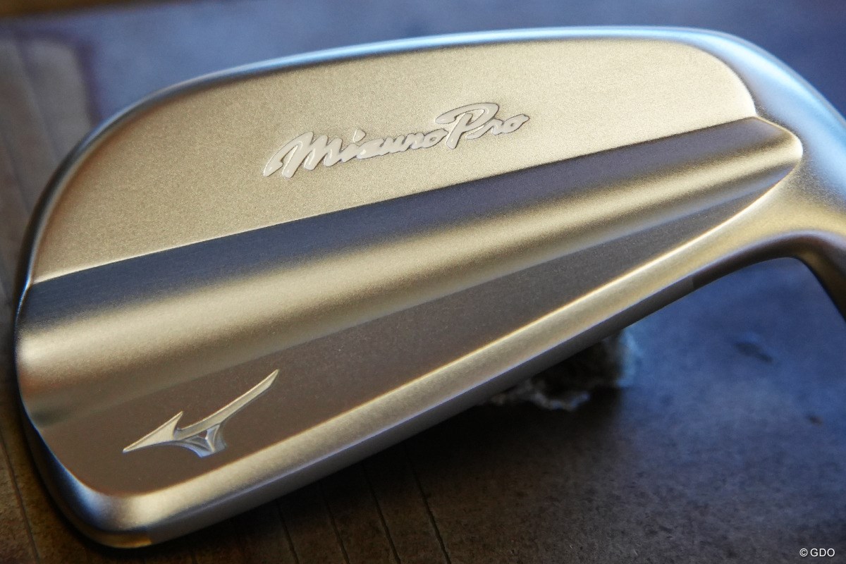 ミズノの新マッスルバックアイアン「Mizuno Pro S-1」をツアーで発見 