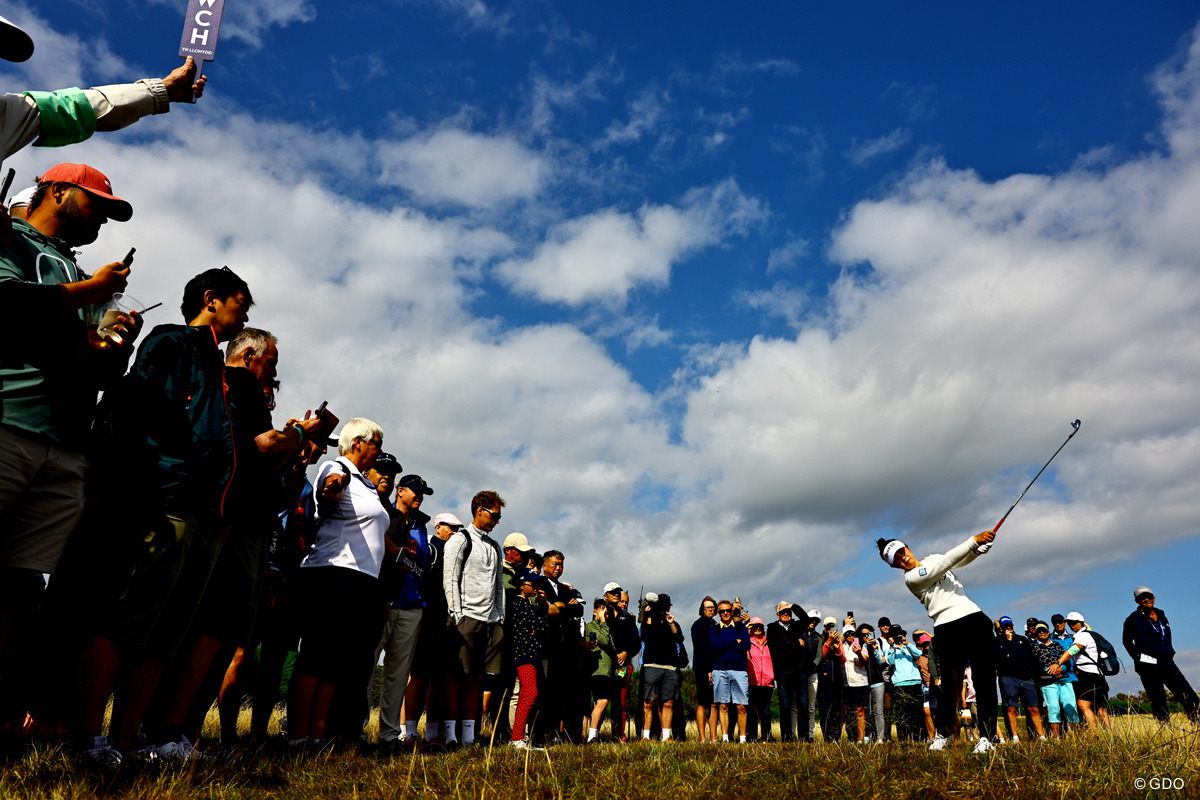 大ギャラリーが見守った粘りのゴルフ