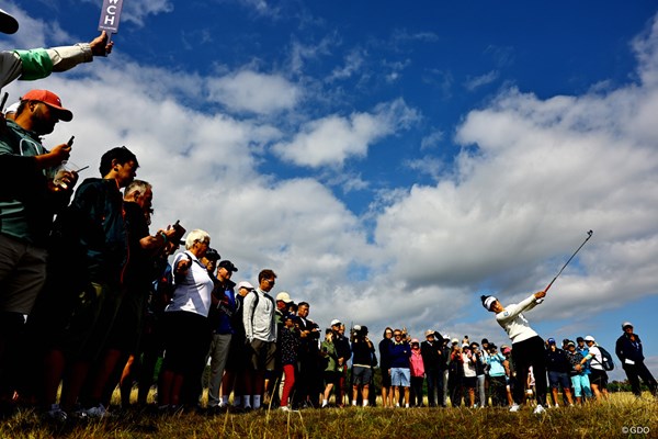 2025年 AIG女子オープン（全英女子） 3日目 山下美夢有 大ギャラリーが見守った粘りのゴルフ