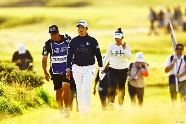 日本で競った山下美夢有を追いかける