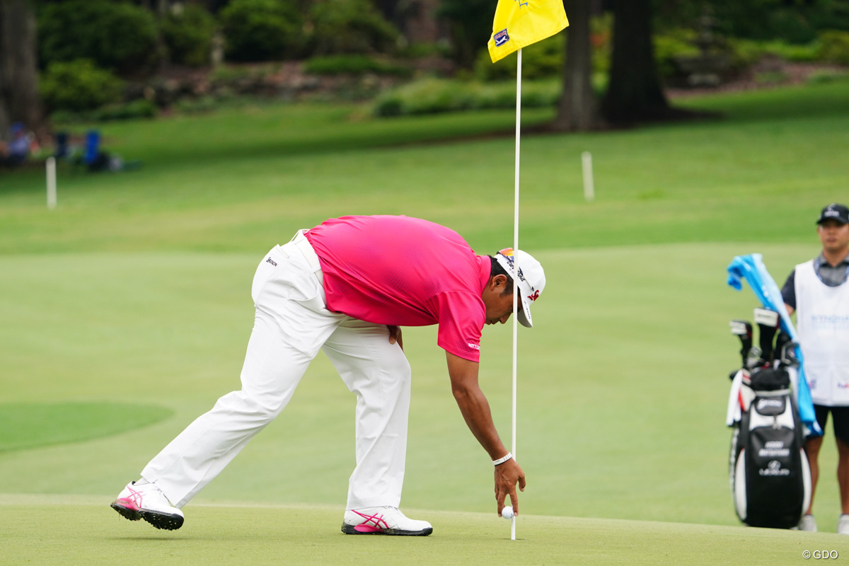 2番は手前からチップインバーディ