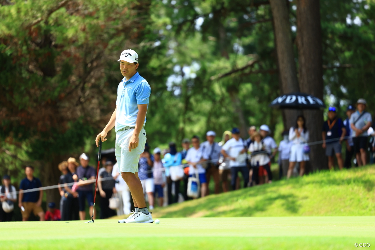 最終日は31パット。河本力はグリーン上で苦しみリードを守れなかった