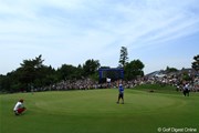 2011年 日本プロゴルフ選手権大会 日清カップヌードル杯 最終日 18番グリーン
