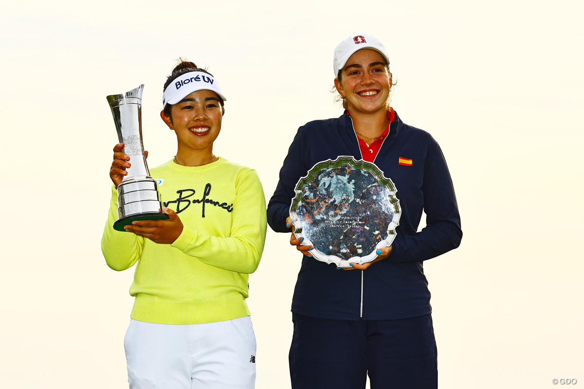 ローアマと 2025年 AIG女子オープン（全英女子） 最終日 山下美夢有 パウラ・マルティン・サンペドロ