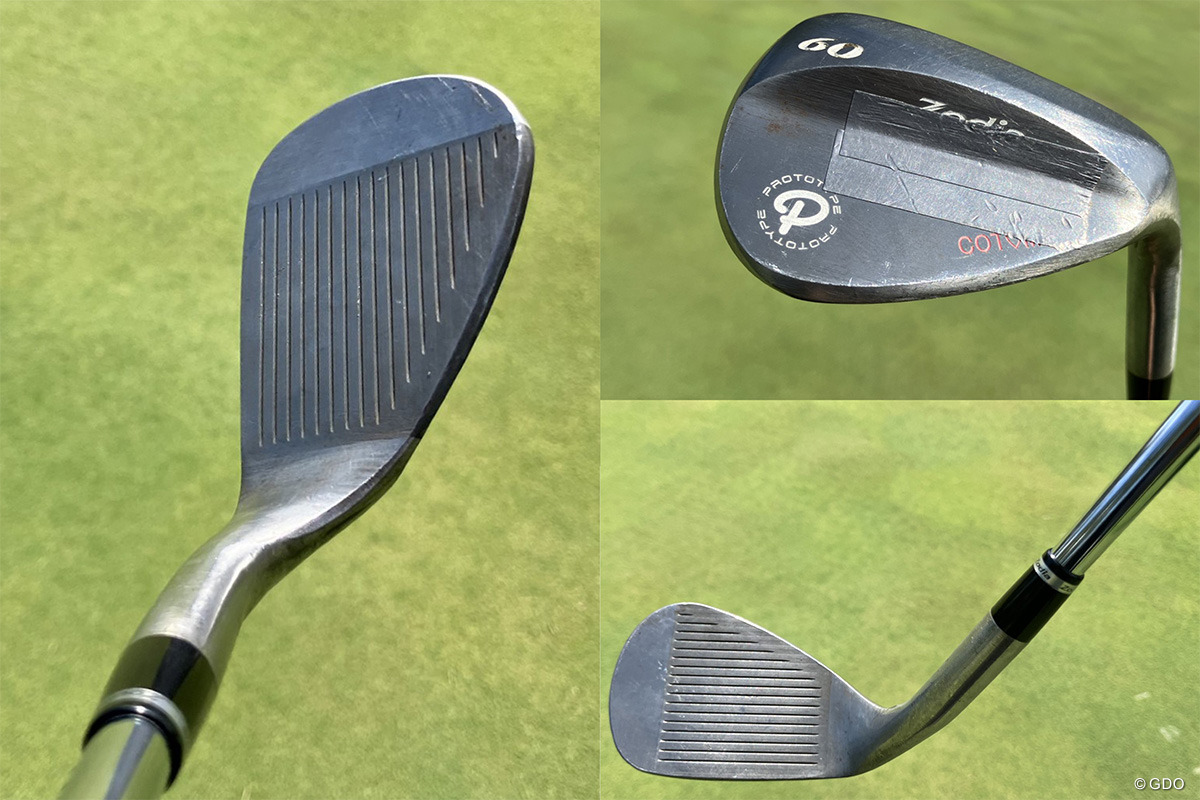 本大会最も貢献したというZodiaの61度(表記は60度)