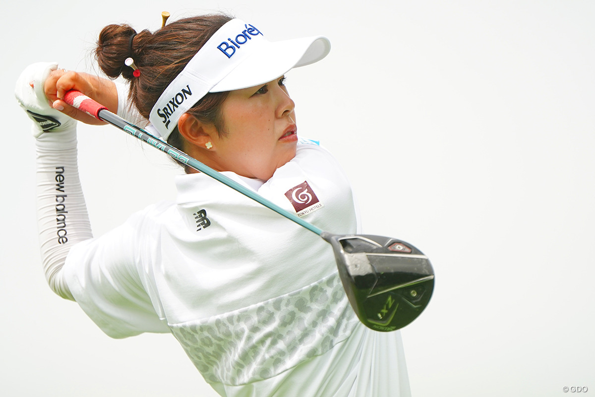 山下美夢有はメジャーを制した翌週もコースに入れば本気モード