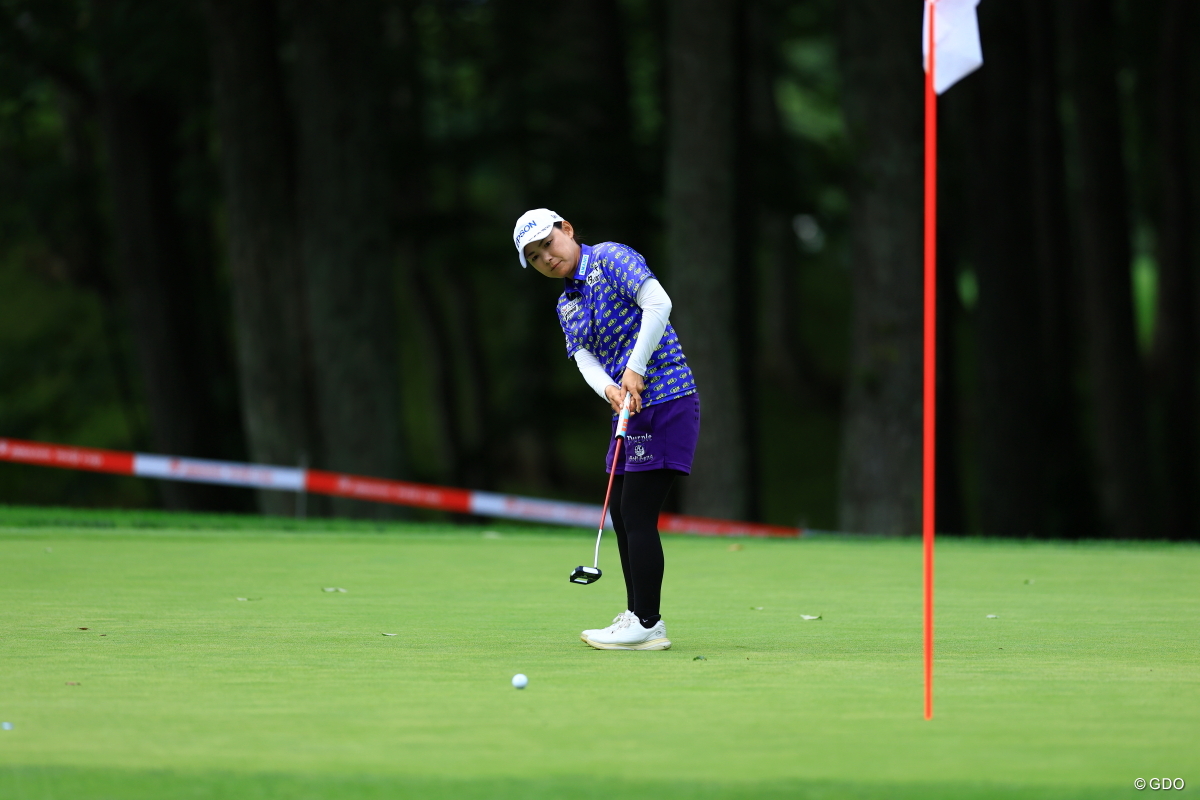 ボギーなしの「69」をマーク