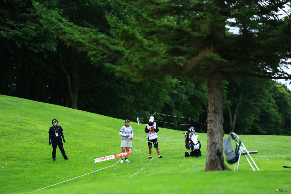 競技委員から“そのまま打てない”と言われても冷静に
