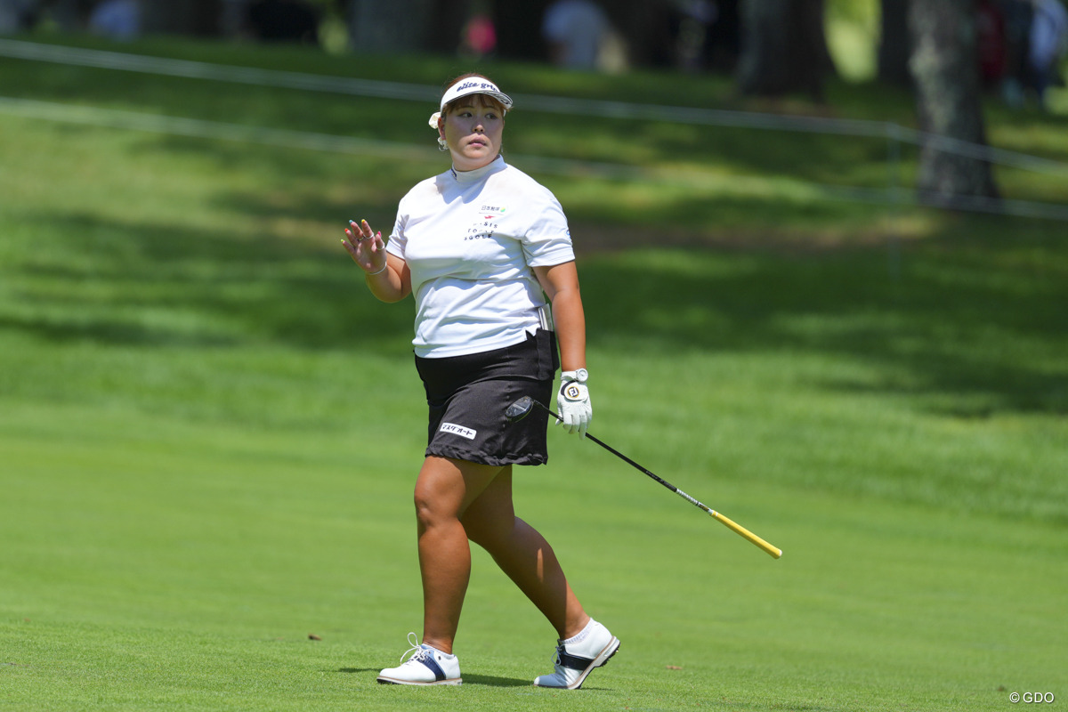 何だか余裕さえ感じるゴルフでしたね。 2025年 NEC軽井沢72ゴルフトーナメント 初日 ささきしょうこ