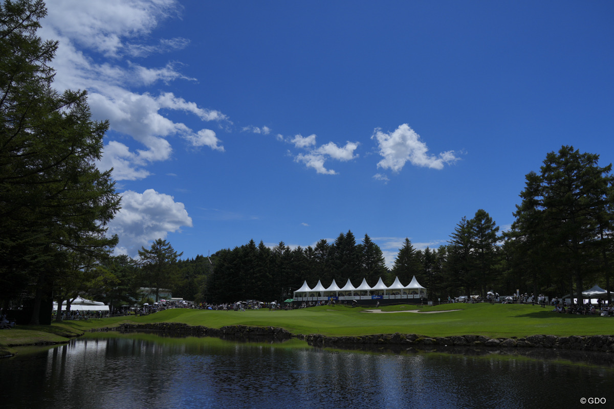 軽井沢らしい爽やかな天気に。