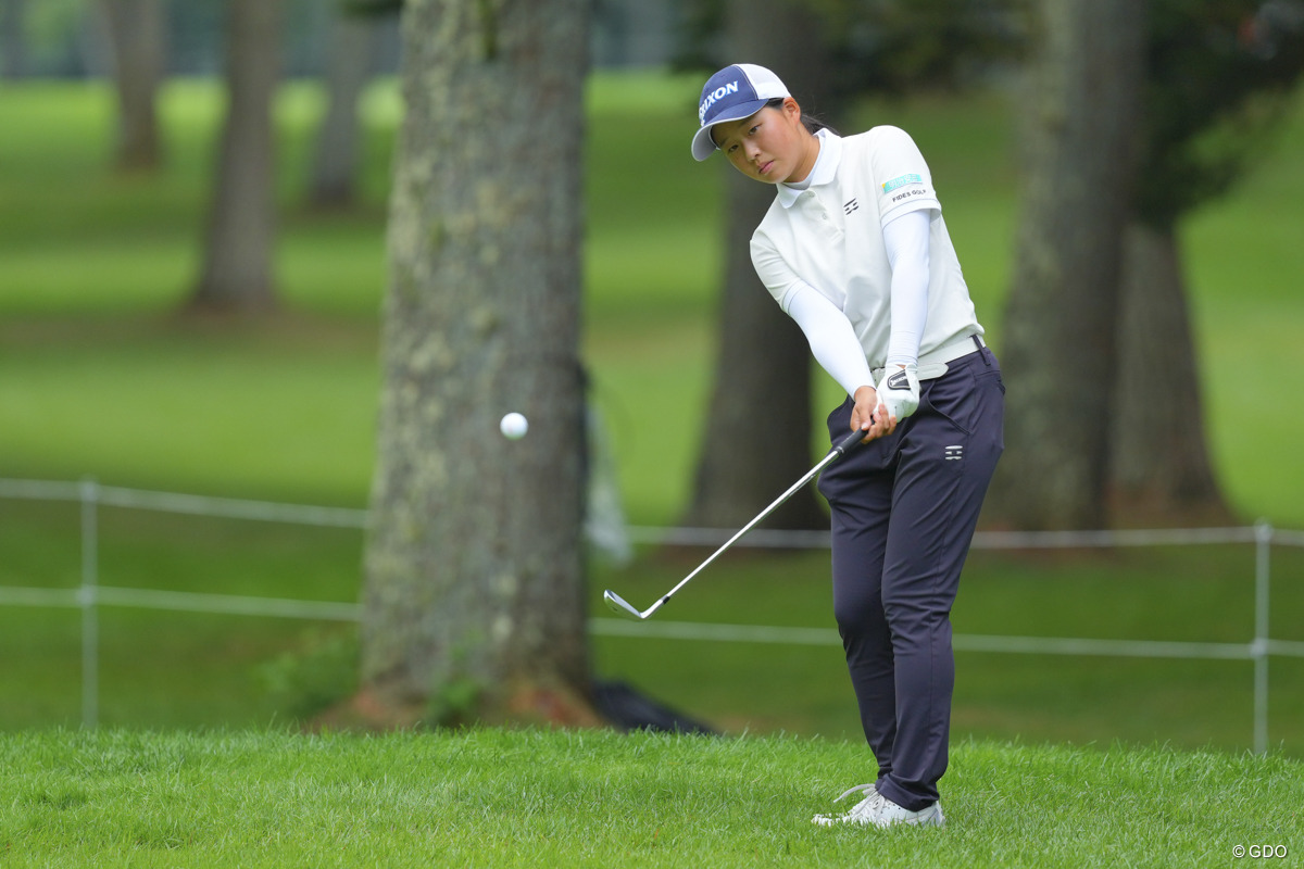 アマチュアとは思えぬ、落ち着いたプレーぶりです。