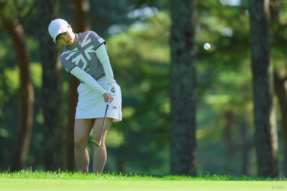 2025年 NEC軽井沢72ゴルフトーナメント 初日 尾関彩美悠