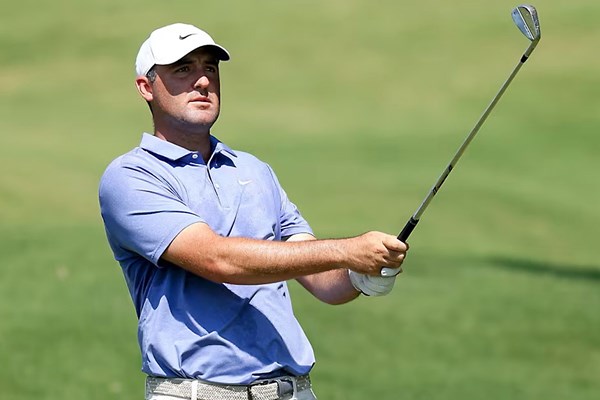 スコッティ・シェフラーが愛用するテーラーメイド「P7TW アイアン」（Getty Images）