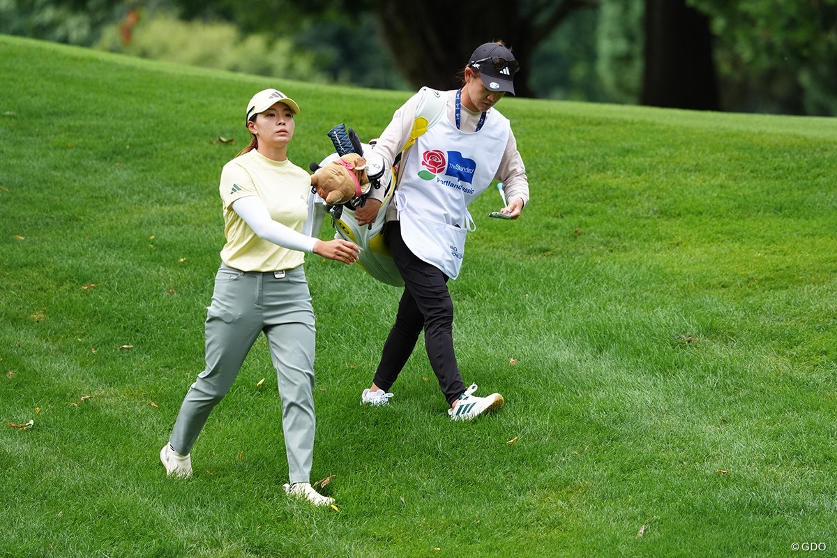 ショットがまだ本調子とはいかない