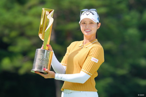 2025年 NEC軽井沢72ゴルフトーナメント 3日目 柏原明日架 柏原明日架が涙の6年ぶり3勝目