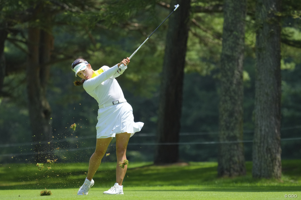 スイングが綺麗だと写真がカッコイイわ。