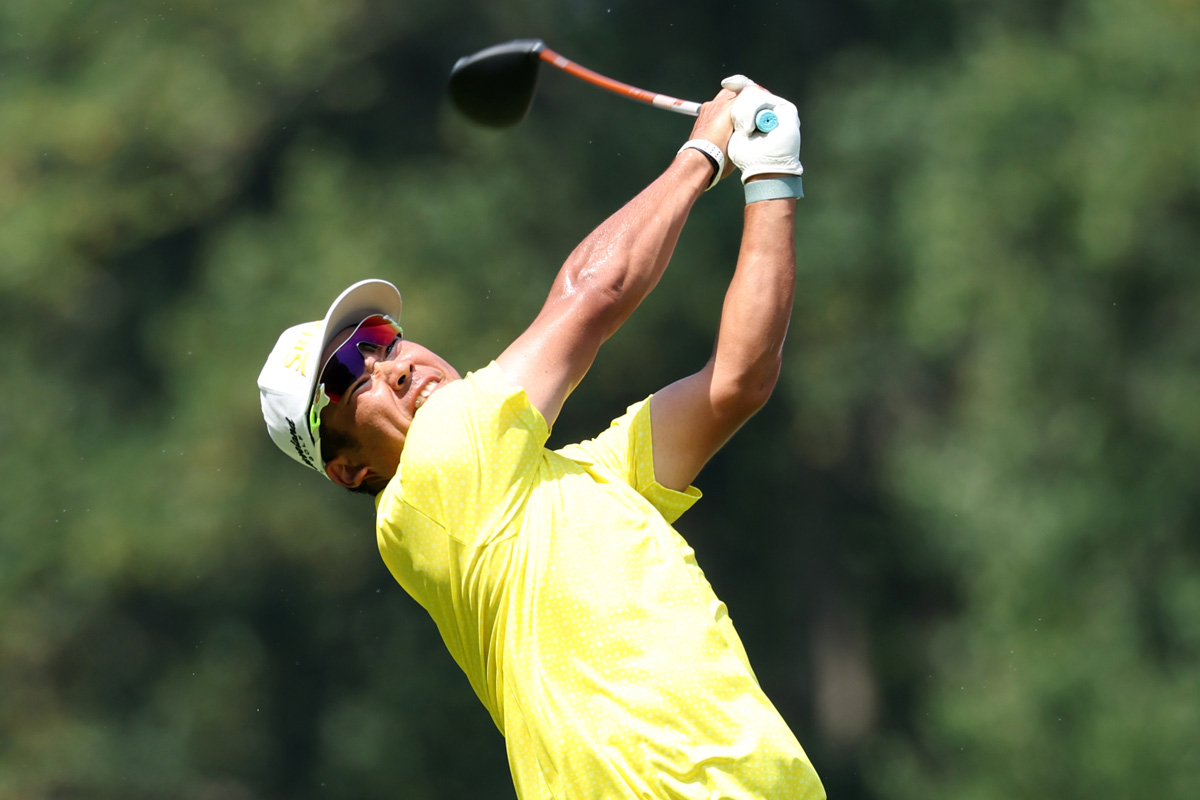 26位でプレーオフシリーズ第2戦を終えた松山英樹（Kevin C. Cox/Getty Images）