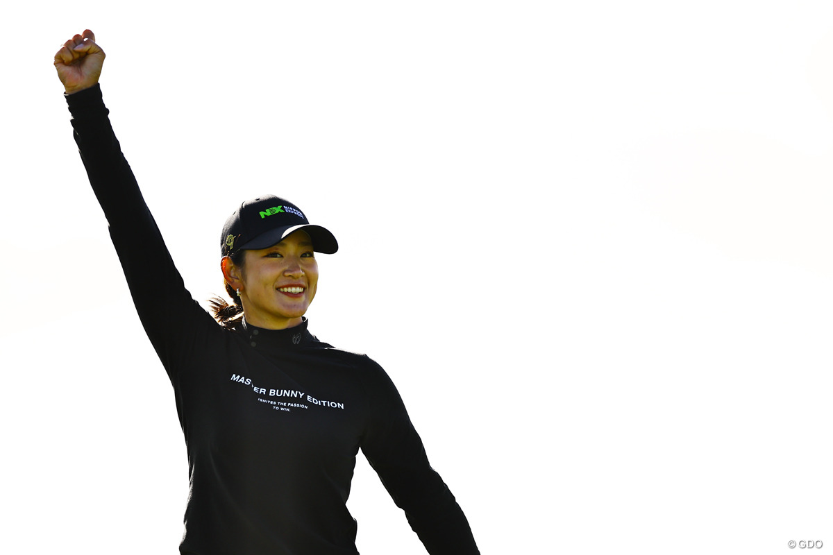 原英莉花が来季レギュラーツアー昇格へ大きな1勝をつかんだ※撮影は2024年「スコットランド女子オープン」
