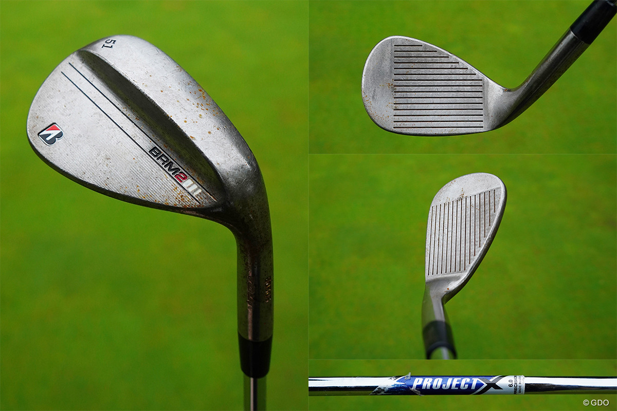 ウェッジは51度のみBRM2※写真の一部を加工