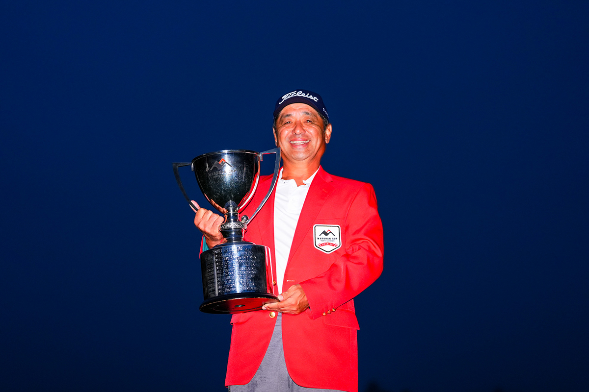 伊澤利光は連覇がかかる（提供：日本プロゴルフ協会）