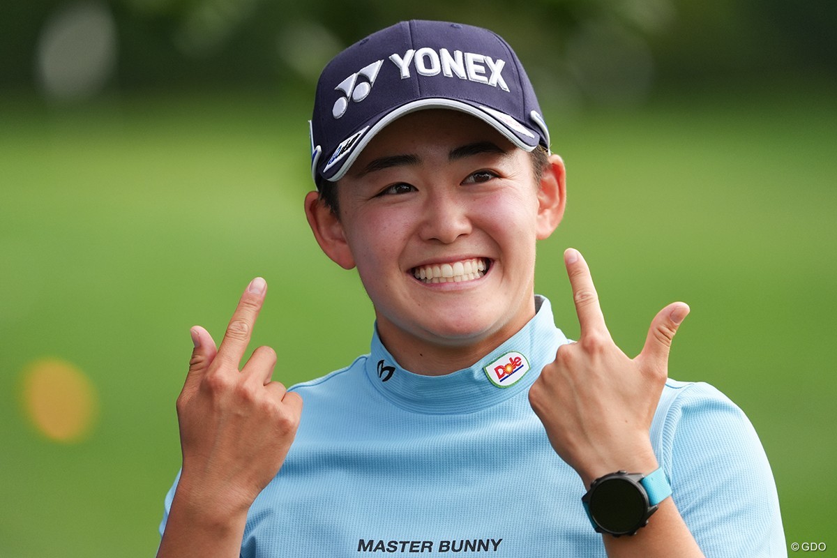 祝勝会は「普通にみんなでカンパーイ」 バーディ率3位の岩井明愛が今週