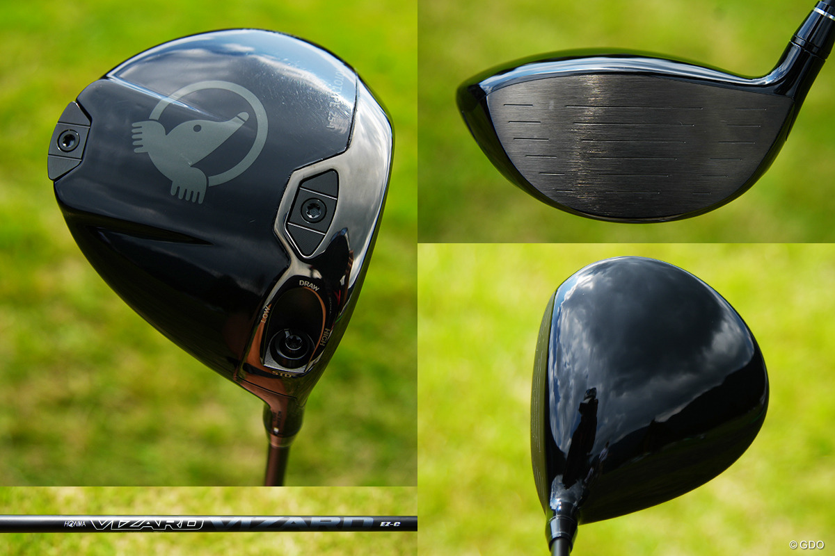 本間ゴルフのプロトタイプ「TW 777」ドライバー 女子プロからの