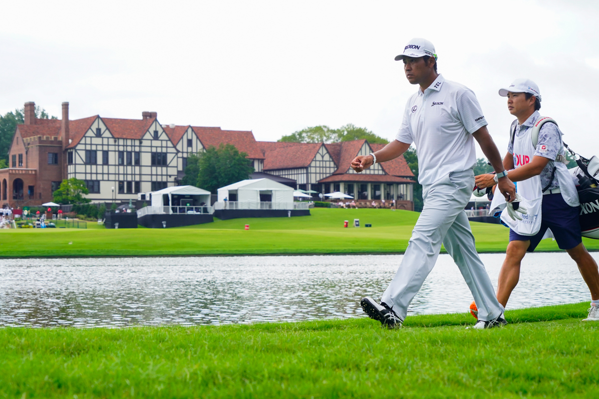 松山英樹は2日目もアンダーパーをマークしたが順位は後退した