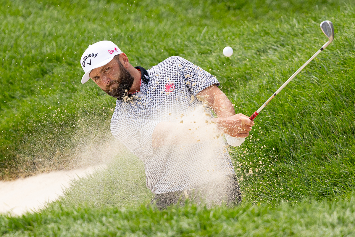 個人年間王者のジョン・ラームがシングルスで敗れるもチームは準決勝へ(Jon Ferrey／LIV Golf)