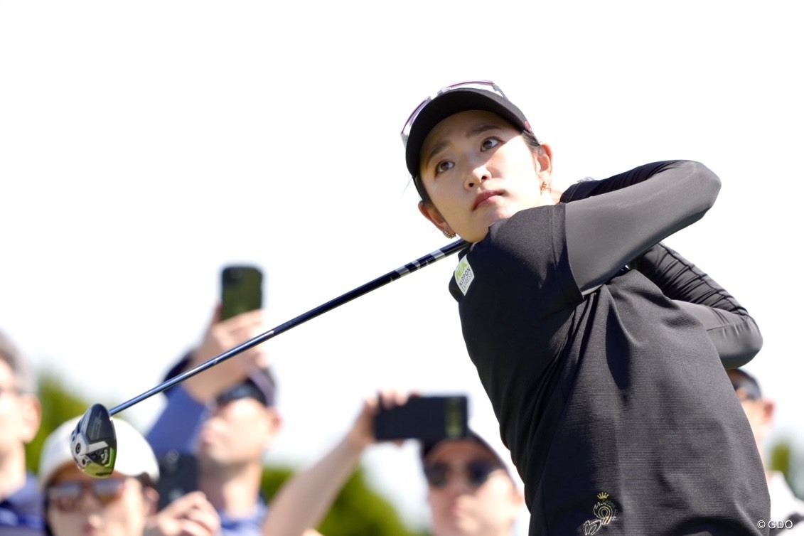 原英莉花が2連勝へ好発進（写真は2025年みずほアメリカズ・オープン）