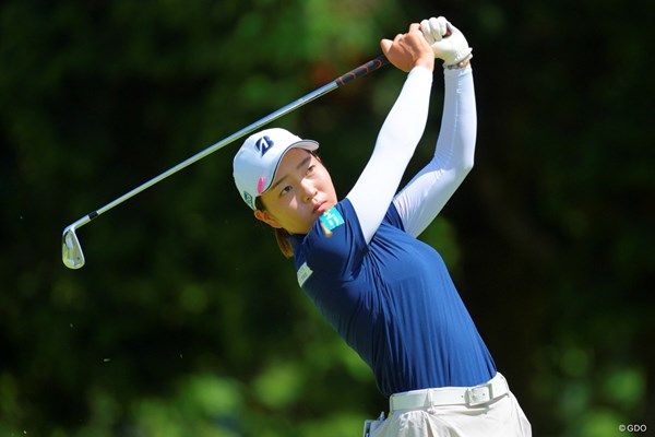 2025年 CAT Ladies 2日目 佐藤心結 地元で優勝キメたいね。