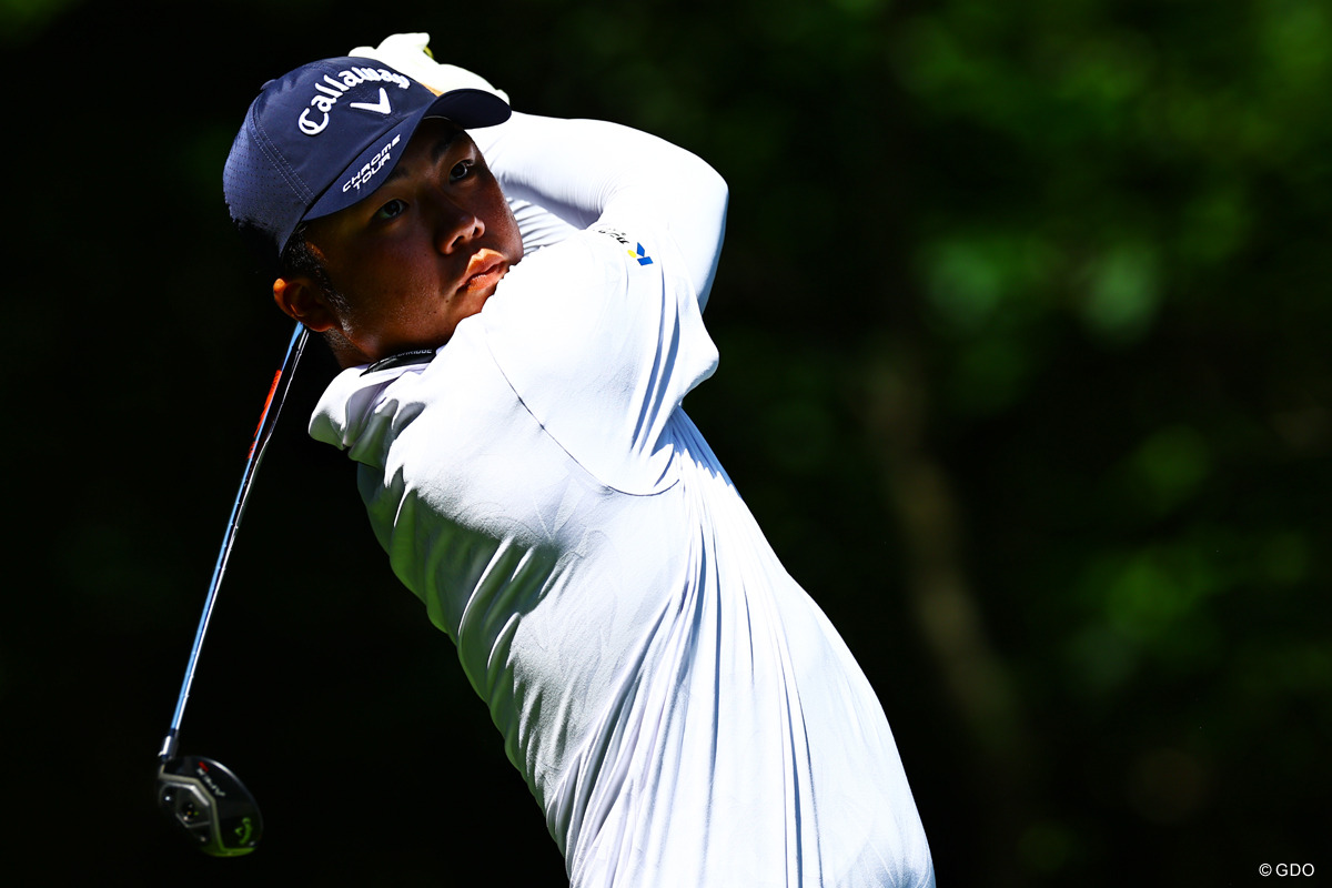 8位タイで最終日へ 2025年 ISPS HANDA 夏の決戦・誰が一番強いんだトーナメント 3日目 出利葉太一郎