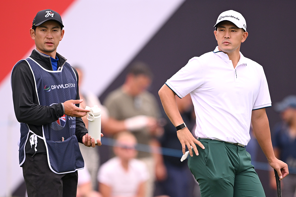 中島啓太は「68」で8位浮上(Ross Kinnaird／Getty Images)