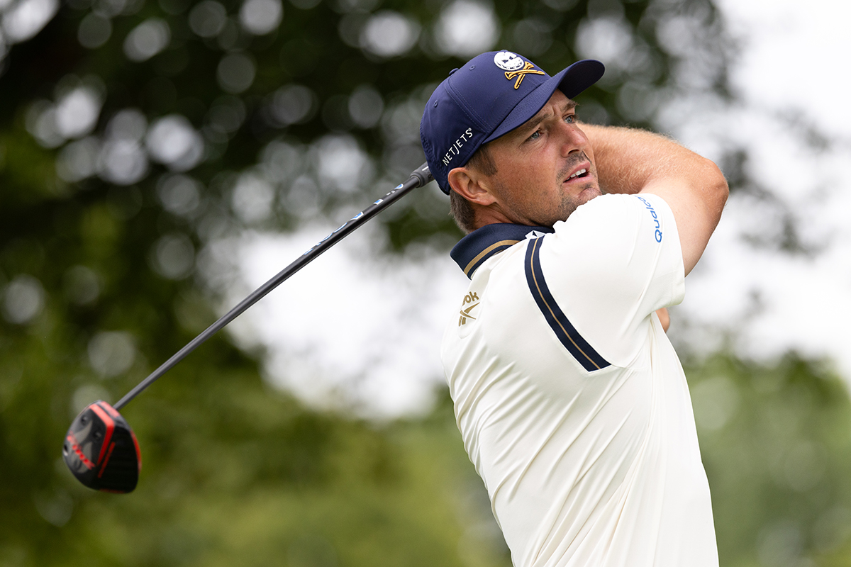 ブライソン・デシャンボーはキャプテンとしてチームの勝利に貢献(Chris Trotman／LIV Golf)