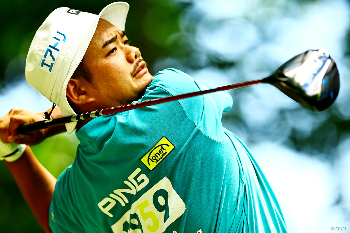 パー5の17番でバーディならず