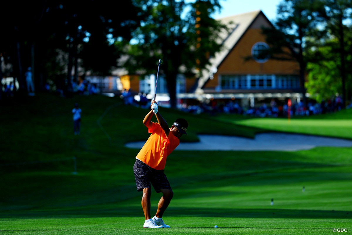 クラブハウスに向かって 2025年 ISPS HANDA 夏の決戦・誰が一番強いんだトーナメント 4日目 池田勇太