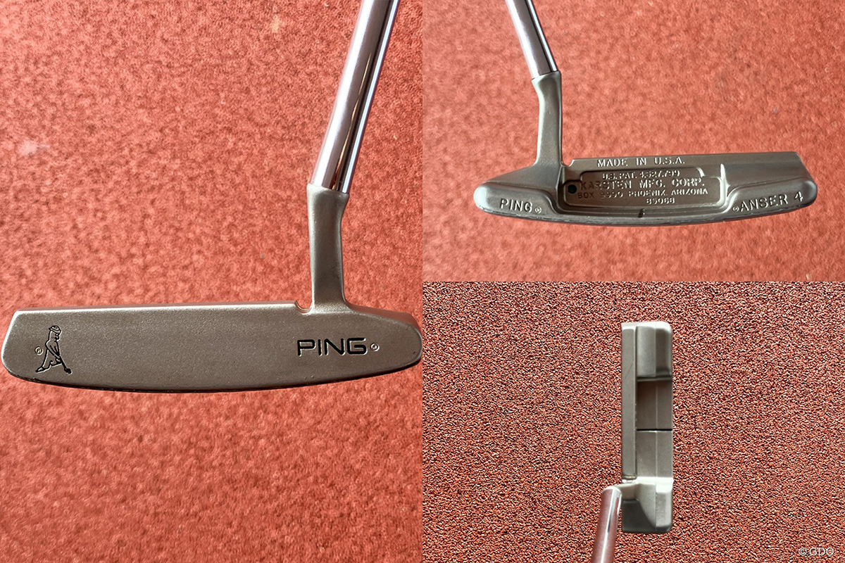 目澤秀憲コーチが学生時代から使っていたというパター