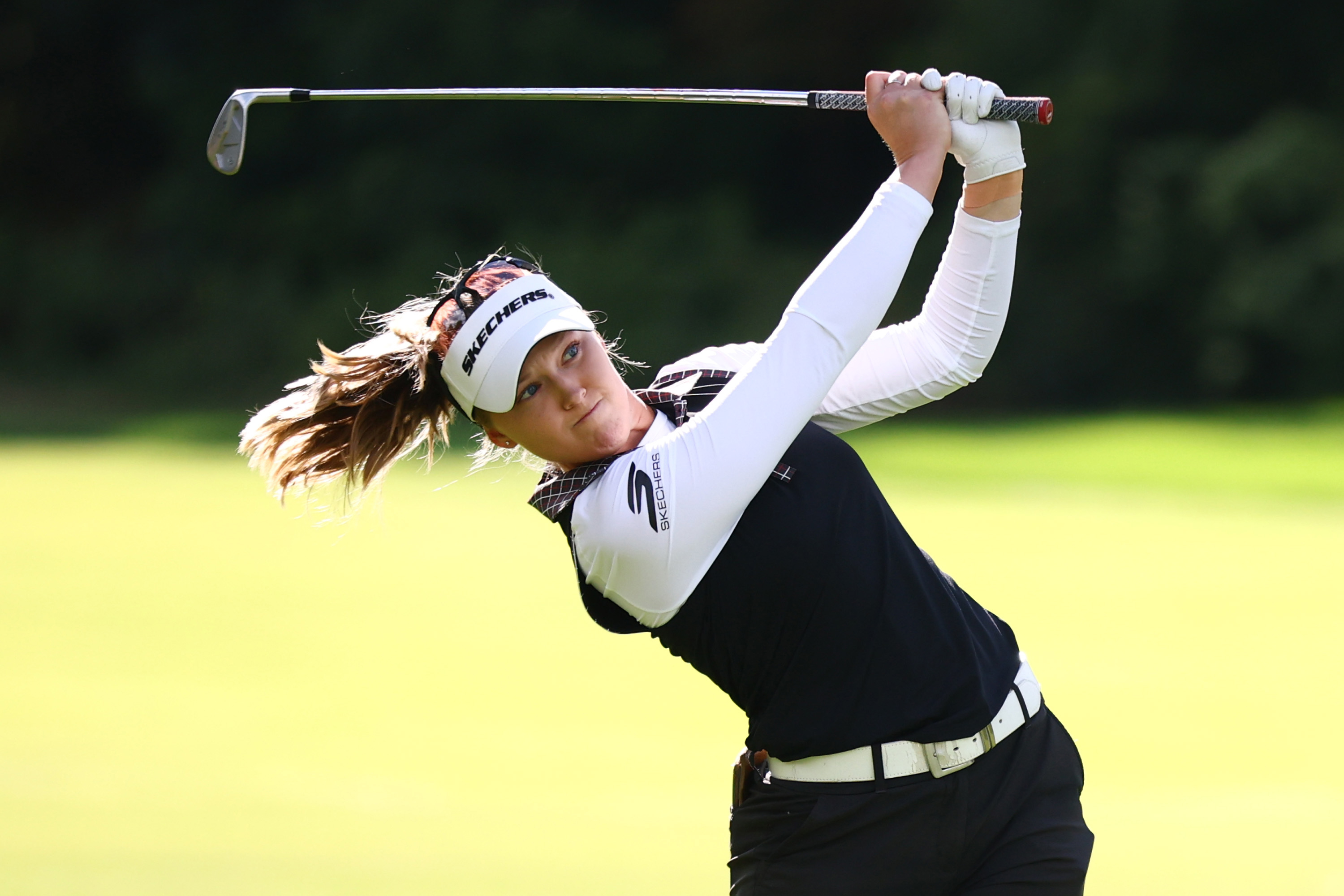 母国のナショナルオープン2勝目を挙げたブルック・ヘンダーソン(Vaughn Ridley/Getty Images)