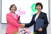 2025年  小林浩美JLPGA 会長 劉依貞TLPGA理事長