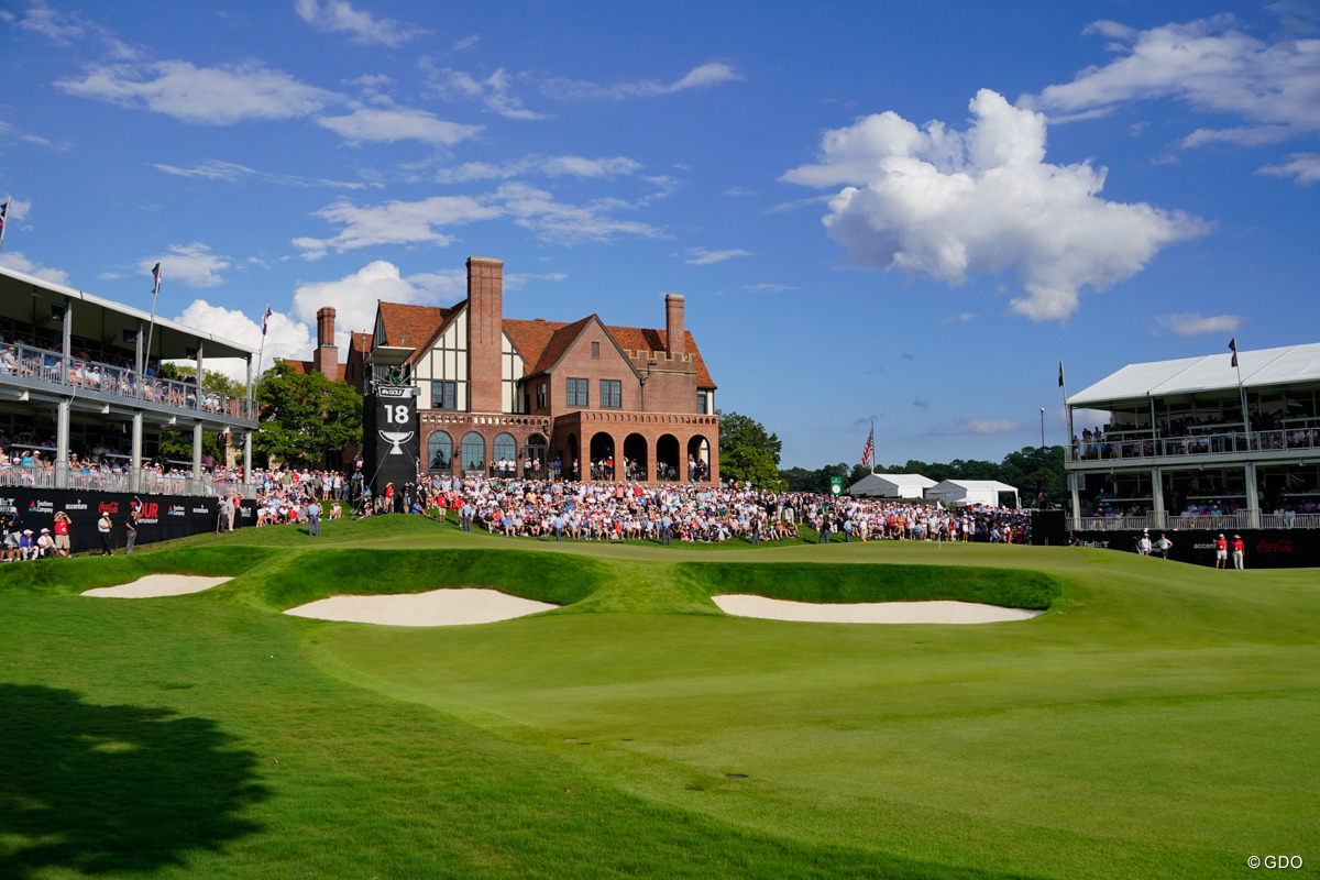 「ツアー選手権」の舞台イーストレイクGC。今年はトミー・フリートウッドが制した