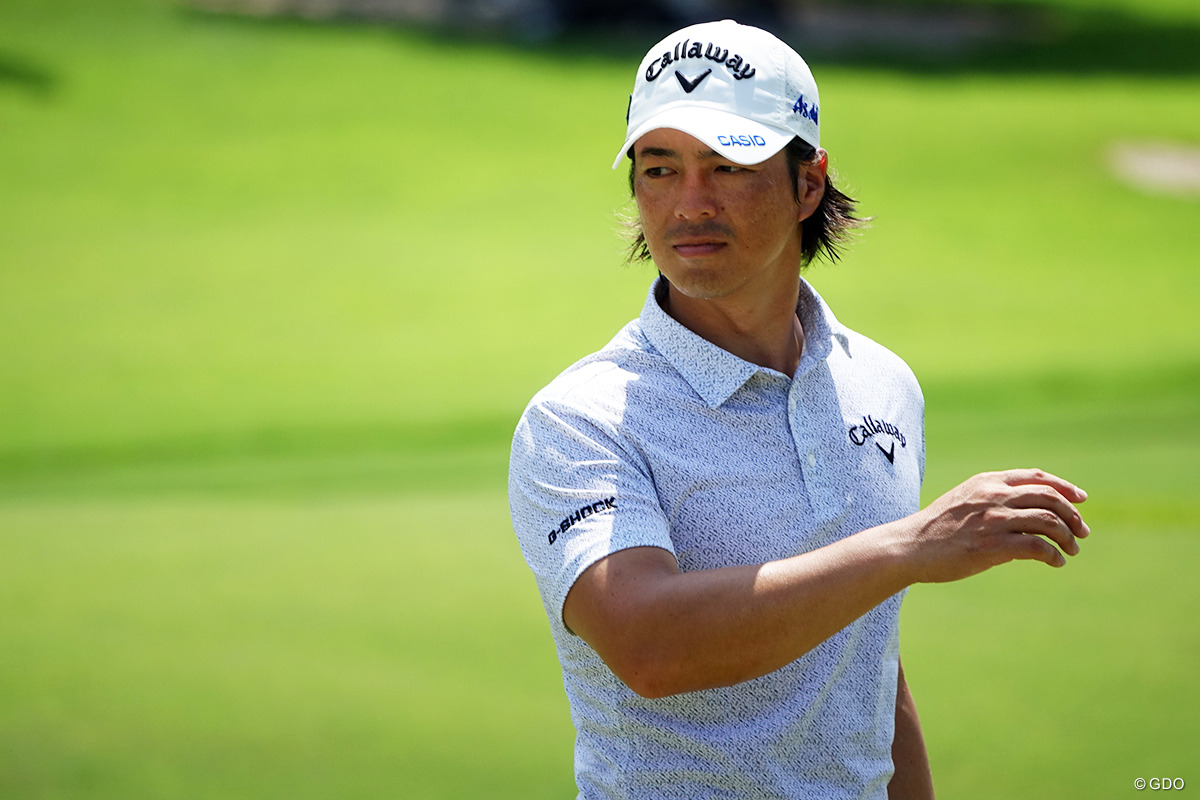 火曜は平田憲聖と練習ラウンド