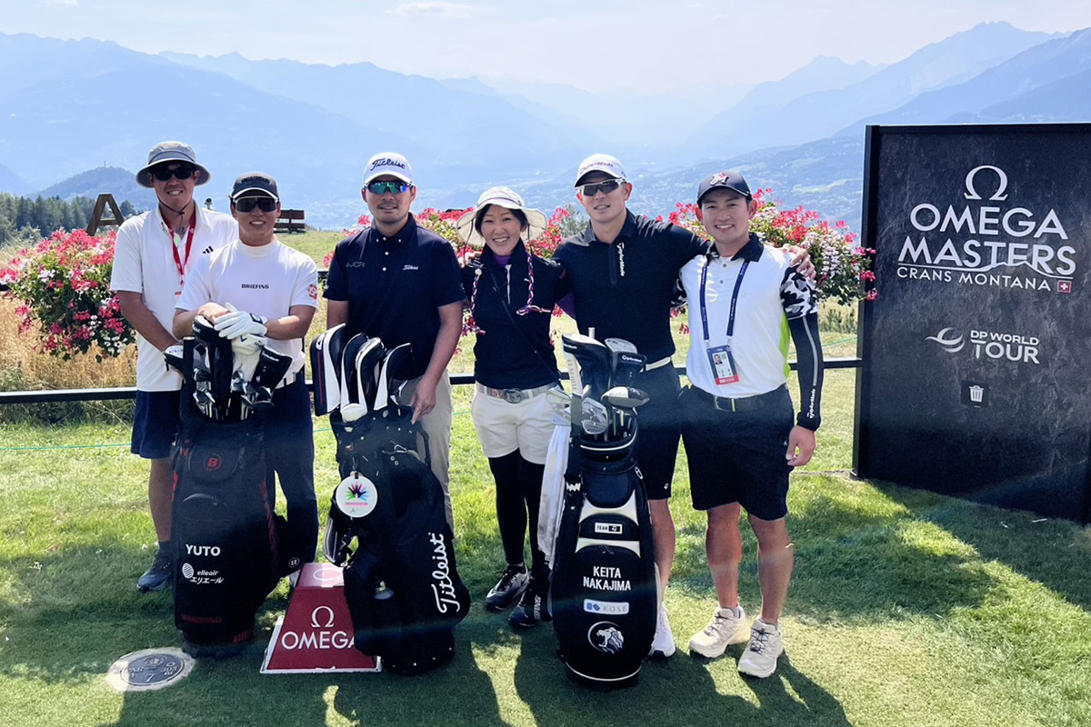 桂川有人選手、中島啓太選手と一緒に。欧州ツアーに戻ってきました